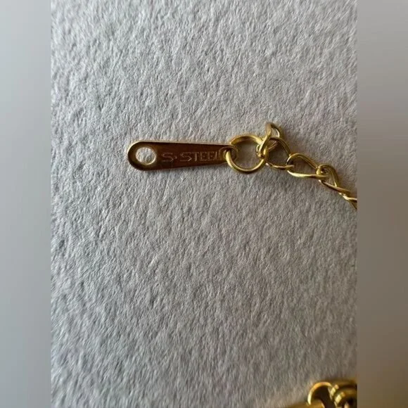 Gold Cherry Pendant Necklace A1382 - Picture 5 of 5